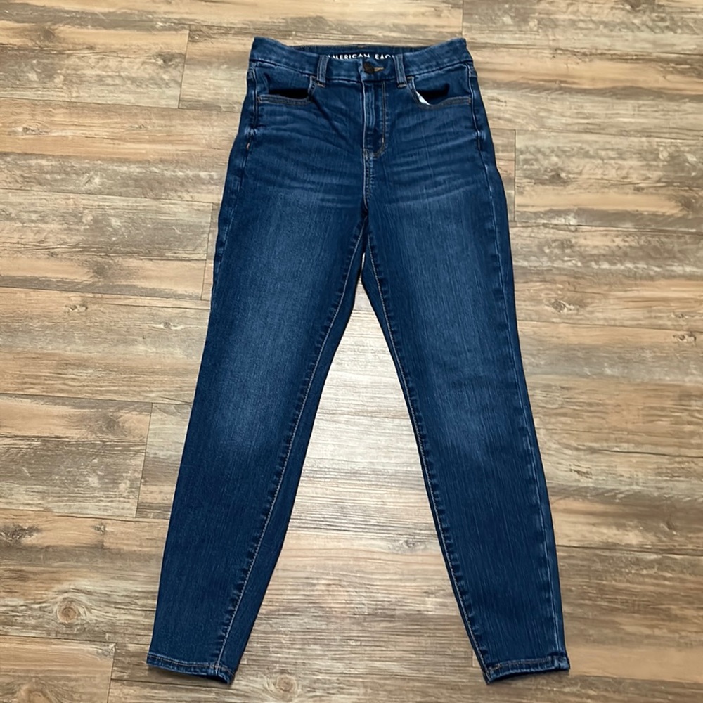 AEO curvy hi-rise jeggings